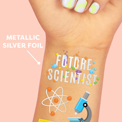 MOL-E-COOL Tats - 62 foil temporary tattoos