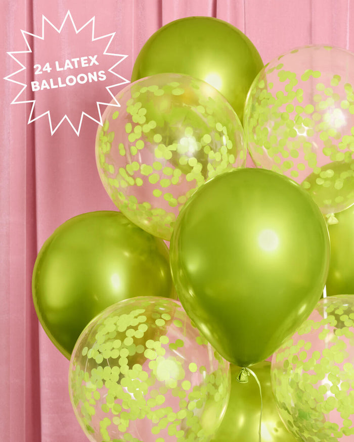 Brat Balloon Pack - 24 latex balloons