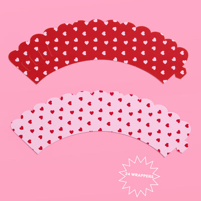 Heaven Sent Toppers - 24 wrappers + toppers