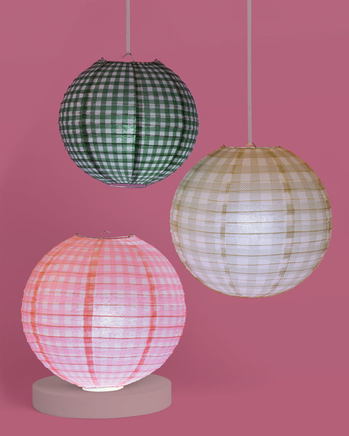 Camp Lantern Set - 6 paper lanterns