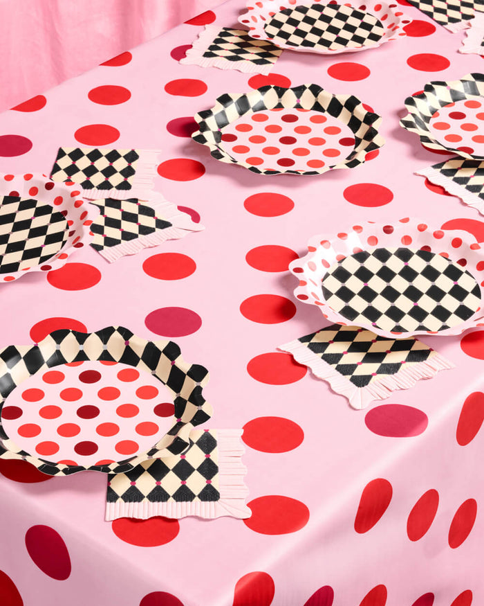 Mayhem Tablecloth - washable tablecloth