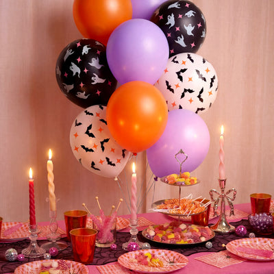 Halloween Latex Balloons - 24 spooky balloons