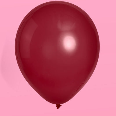 Burgundy + Pink Balloon Pack - 24 latex balloons