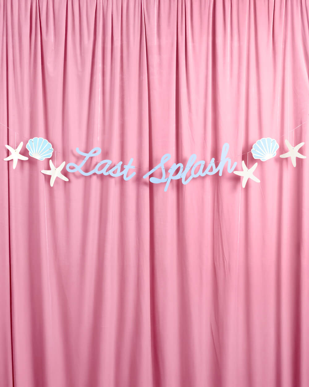 Last Splash Banner - matte blue banner