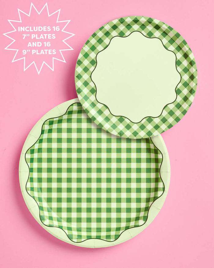 Country Club Plates Set - 32 Plates