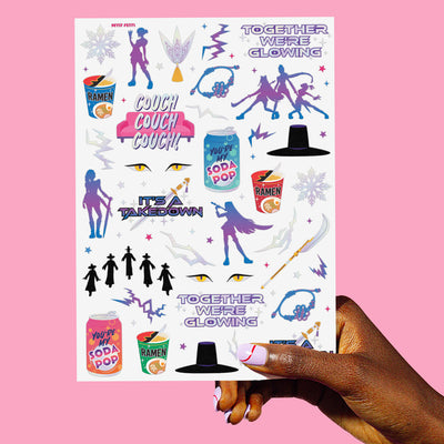 Takedown Tats - 68 temporary tattoos