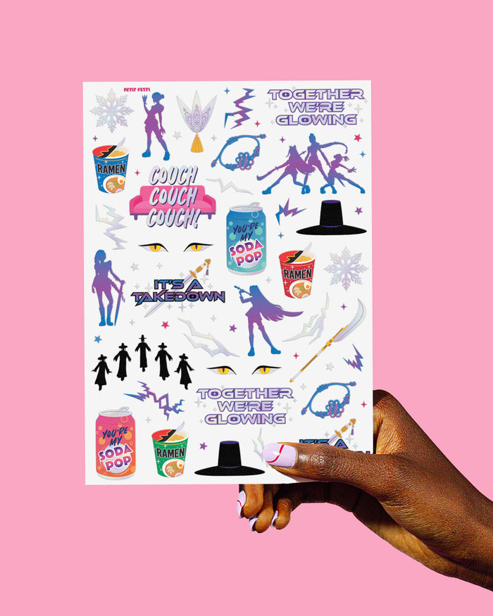 Takedown Tats - 68 temporary tattoos