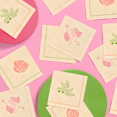 Palm Royale Napkins - 24 paper napkins