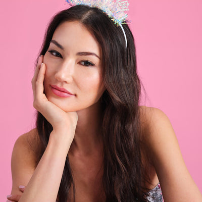 Cancer Baby Headband - fringe headband