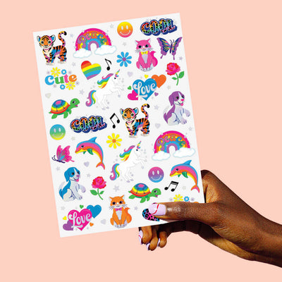 Rainbow Dreamland Tats - 68 temporary tattoos