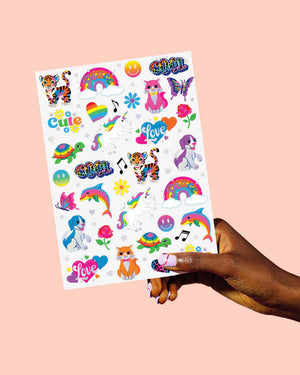 Rainbow Dreamland Tats - 68 temporary tattoos
