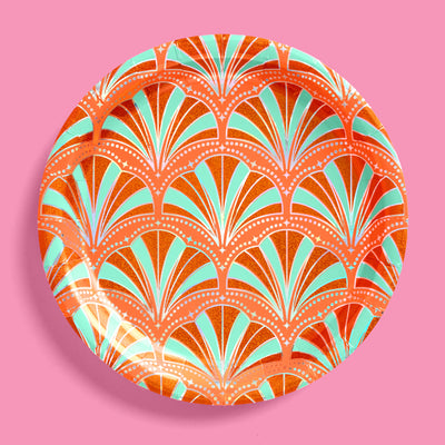 Life Of A Showgirl Plates - 24 paper plates