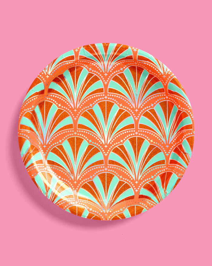 Life Of A Showgirl Plates - 24 paper plates