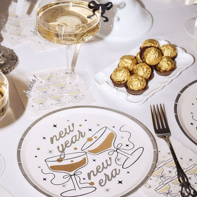 New Year, New Era Plates - 24 paper plates