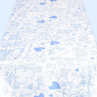 Something Blue Tablecloth - washable tablecloth