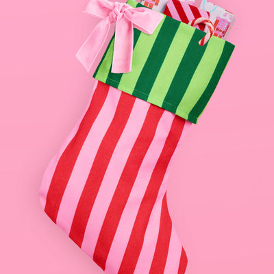 Striped Stocking Set - 2 pieces
