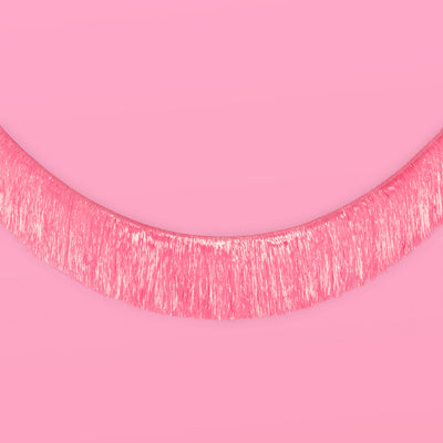 That's Hot Fringe - pink foil banner