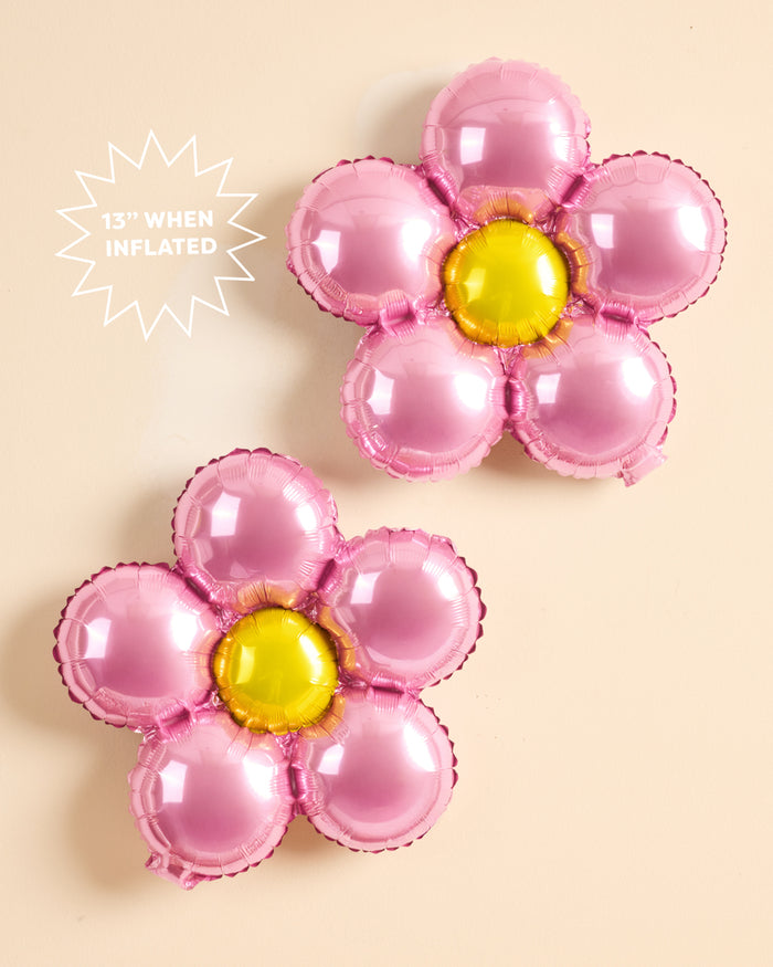 Flower Power Balloon - 4 flower balloons