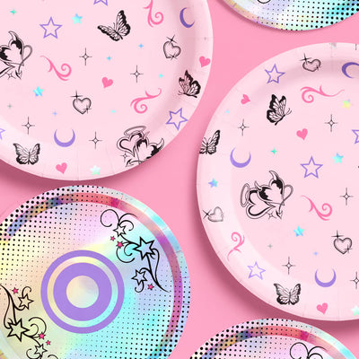 Y2K Plates - 32 paper plates