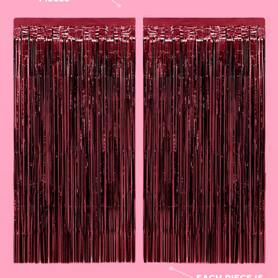 Merlot Curtain - set of 2 curtains