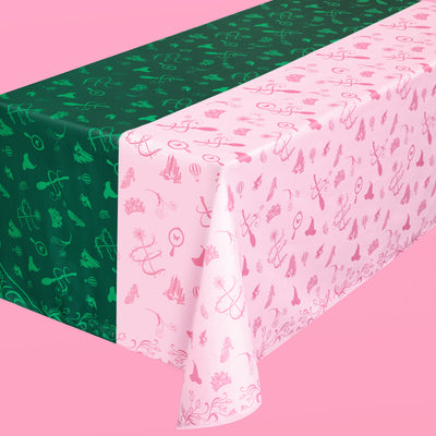 Emerald City Tablecloth - washable tablecloth