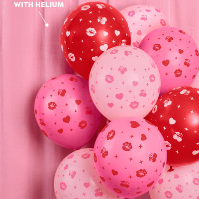 Lucky in Love Balloon Pack - 24 latex balloons
