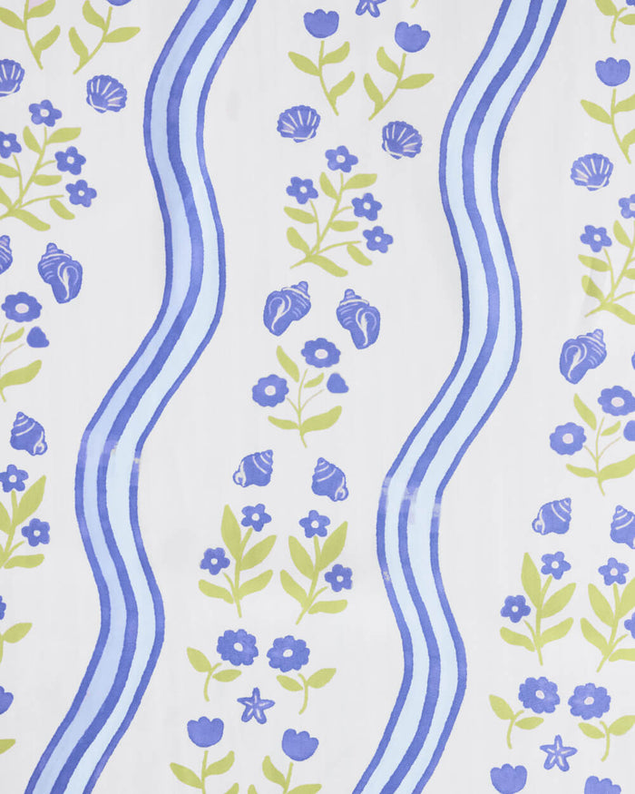 Coastal Tablecloth - washable tablecloth