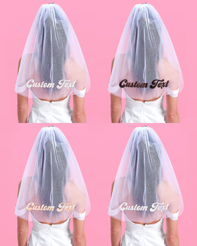 Disco Custom Veil - customizable veil