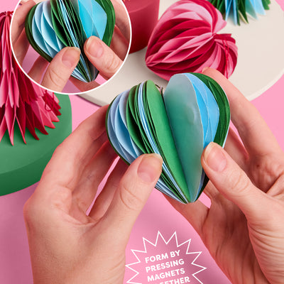 3D Paper Ornament Set - honeycomb ornament set