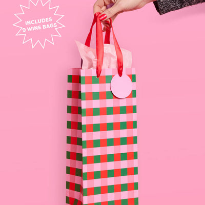 HO-down Wine Bag Set - 9 wine gift bags