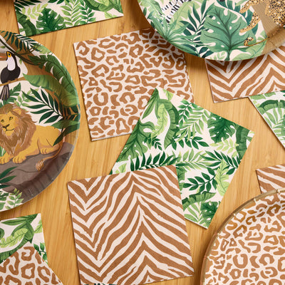 Safari Napkins - 24 paper napkins