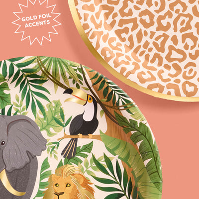 Safari Plates - 24 paper plates