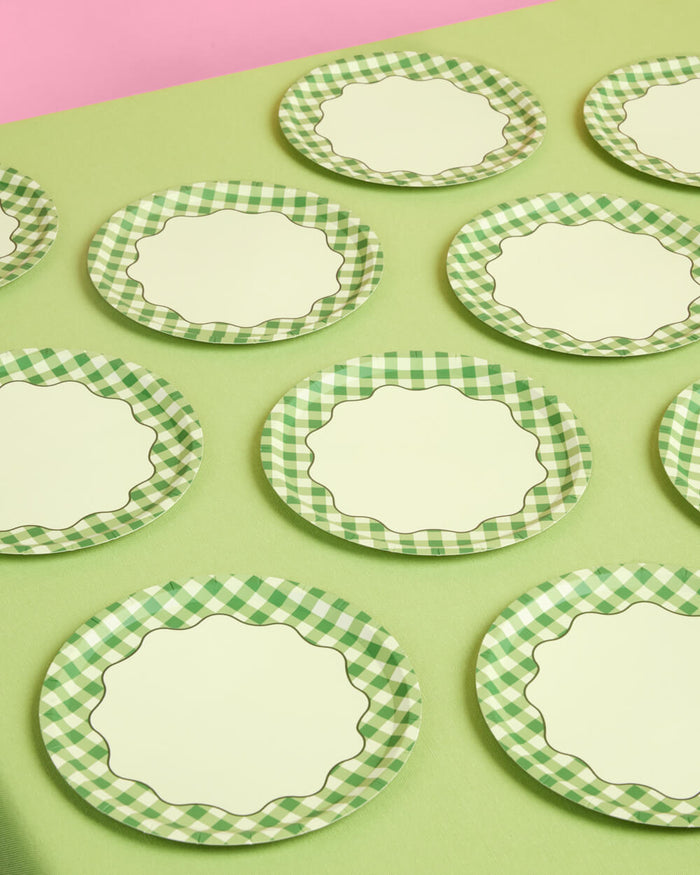 Country Club Plates - 7in Paper Plates