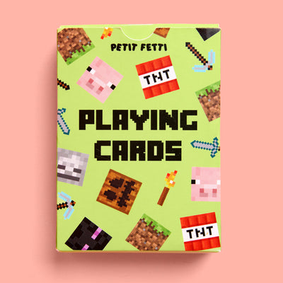 Pixel Mining Gamer Cards - 54 playing cards