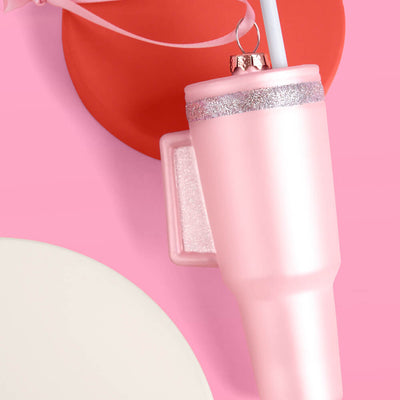 Hydration Queen Ornament - pearl pink ornament