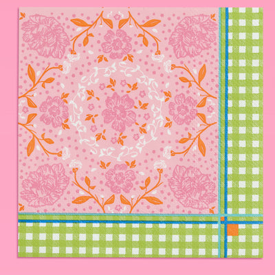 Mahjong Napkins - 24 paper napkins