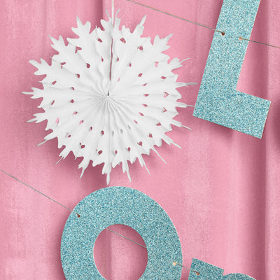 Last Toast On the Slopes Banner - 3D glitter banner