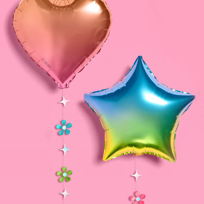 Rainbow Daydreamz Balloon Pack - 4 foil balloons