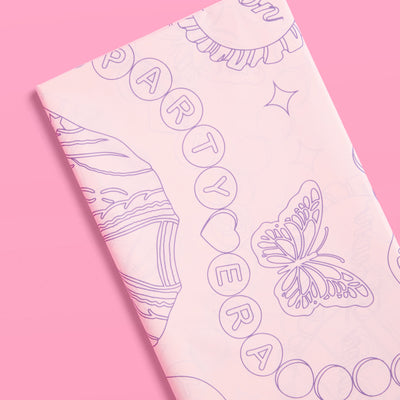 Eras Coloring Tablecloth - 1 tablecloth