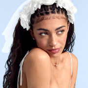 The Rosette Veil - premium headband w. tulle veil