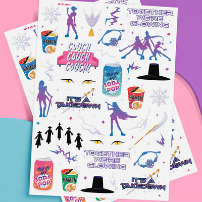 Takedown Tats - 68 temporary tattoos