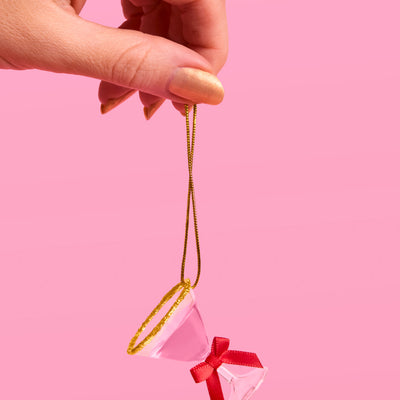 Martini Ornament Set - 6 mini martinis