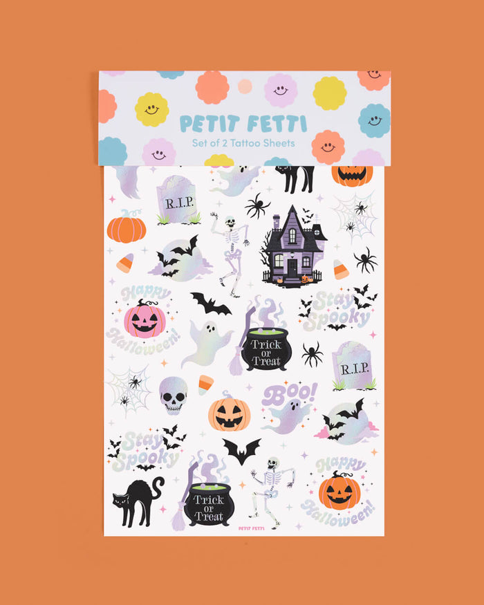 Halloween Tats - 50 temporary tattoos
