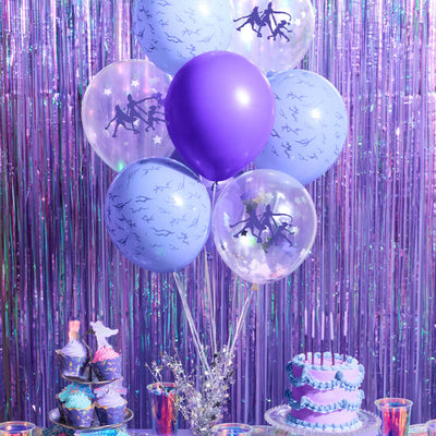 Kpop Party Balloons - 24 purple latex balloons