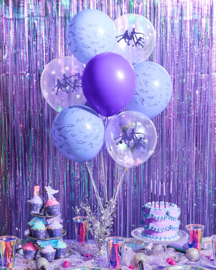 Kpop Party Balloons - 24 purple latex balloons