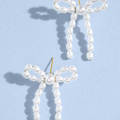 Pearls of Gold Earrings - set of 3 earrings