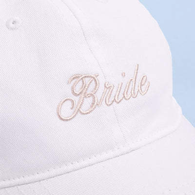 Tying the Knot Hat - embroidered hat + bow