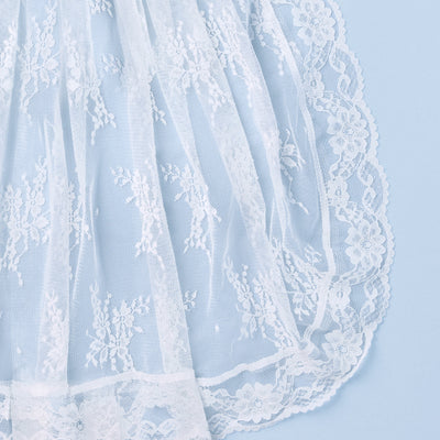 Lace on Lace Veil - layered multi lace veil