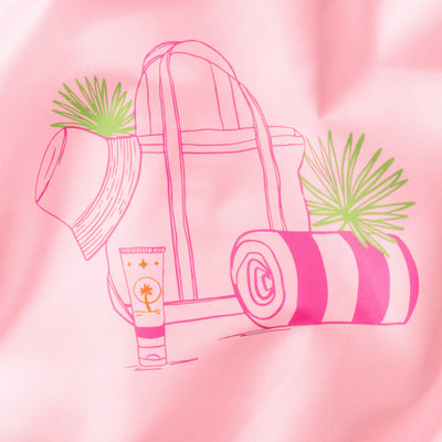 Palm Royale Tablecloth - washable tablecloth