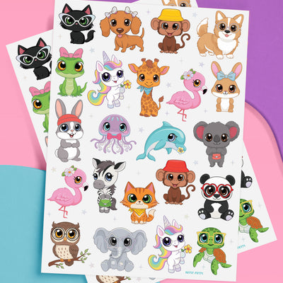 Big Eyed Tats - 48 temporary tattoos